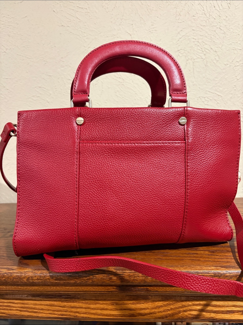 RADLEY LONDON Hello London! Red Purse with Black and White Accents. - Picture 2 of 12